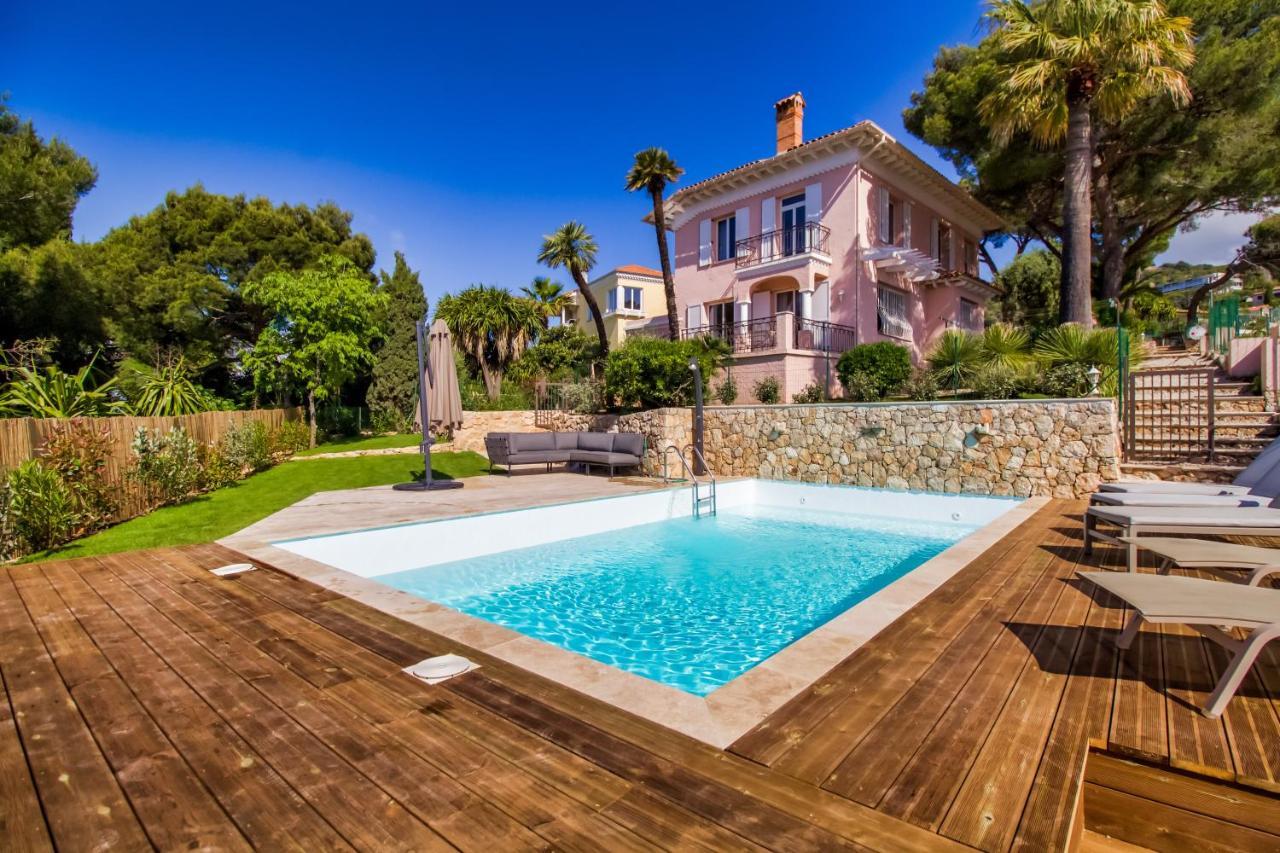 Stunning Seaview Villa. Villefranche Sur Mer Exterior photo