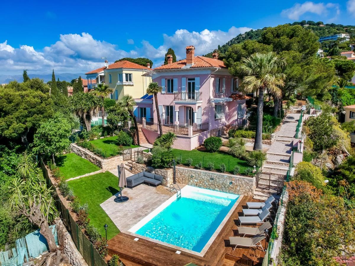 Stunning Seaview Villa. Villefranche Sur Mer Exterior photo