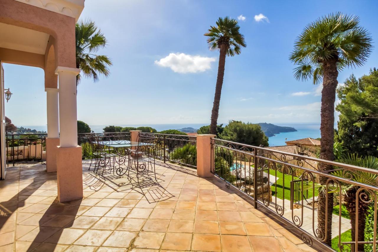 Stunning Seaview Villa. Villefranche Sur Mer Exterior photo